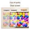 Deli MS301 72-inch Black Projector Screen with Stand