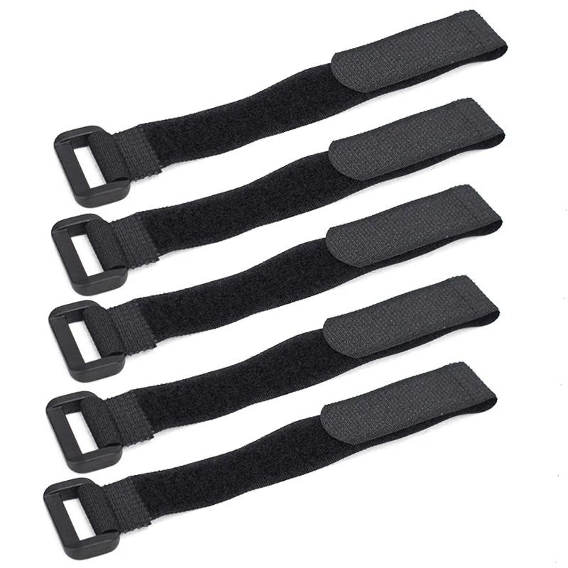 

5pcs/lot Bicycle Handlebar Strap Holder Cycling Flashlight Tie Rope Bandages Universal Nylon Sticky Tie Fixed Items Bike Strap