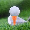 100Pcs 25mm Plastic Castle Golf Tees Sports Double Deck Golf Tees Replacement Short Golf Tees for Golfer Easy To Use