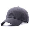 Cotton Wash Soft Top Plus Size Baseball Cap for Big Head Man Woman Large Snapback Hat Adult Blank Sport Sun Caps55-60cm 60-65cm