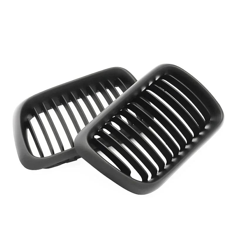 For BMW 318i 323i 325i 320i 328i  1997 1998 1999  Matte Black ABS E36 Grille Front Replacement Hood Kidney Grill QCYZR1