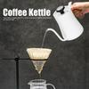 Coffee Pot 650ml Stainless Steel   Narrow Spout Coffee Kettle with Thermometer