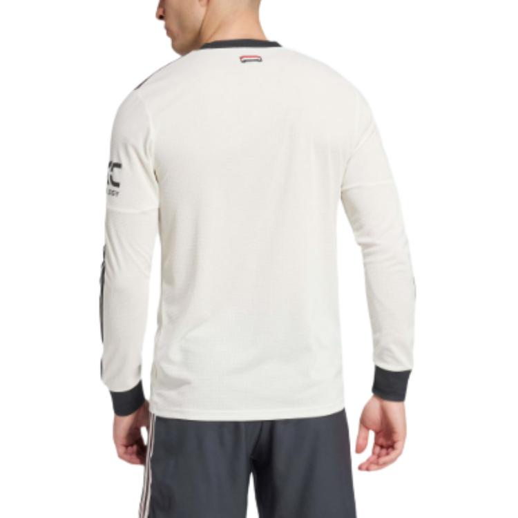 Adidas Originals Free Shipping With AdiClub Manchester United 24/25 Long Sleeve Third Authentic Jersey IY7812