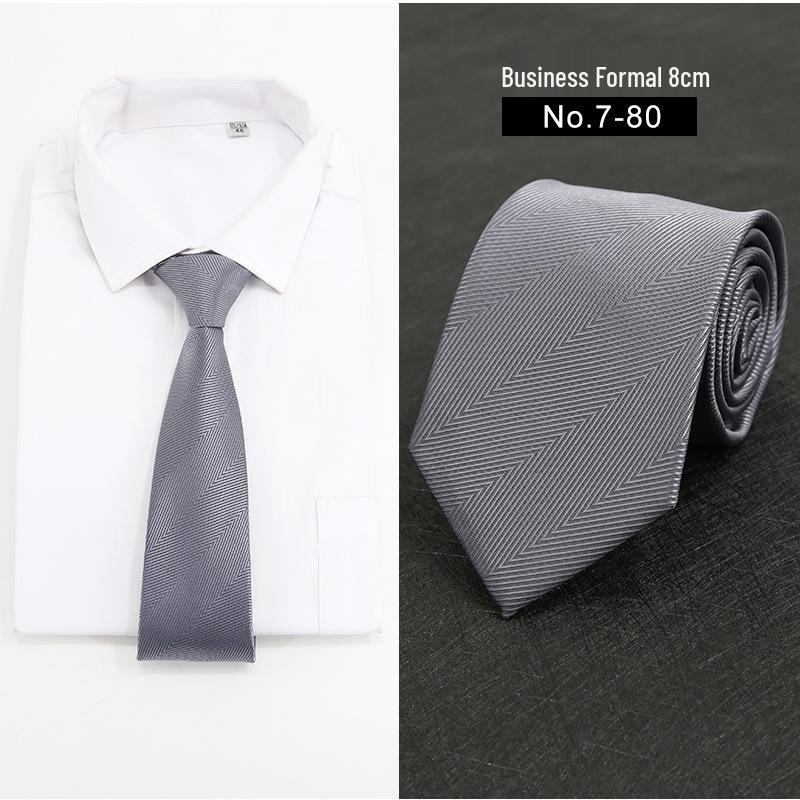 Men's Formal Business Casual Solid or Striped Tie
