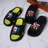 New summer men's one-word drag indoor and outdoor non-slip wear-resistant trend EVA slippers beach shoes wholesale