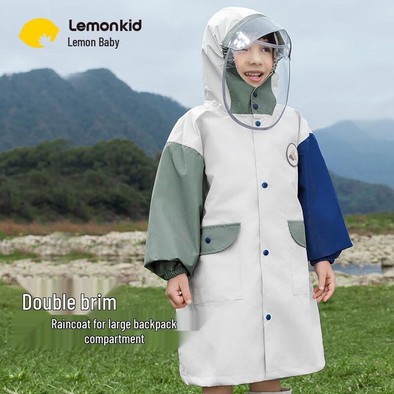Kids  Raincoat with Schoolbag Space M