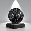 1pc Black Heart Romance Size 5 Soccer Ball Professional Match Training Football Indoor &Outdoor Sports Ball Training Ball Lightweight Durable y47