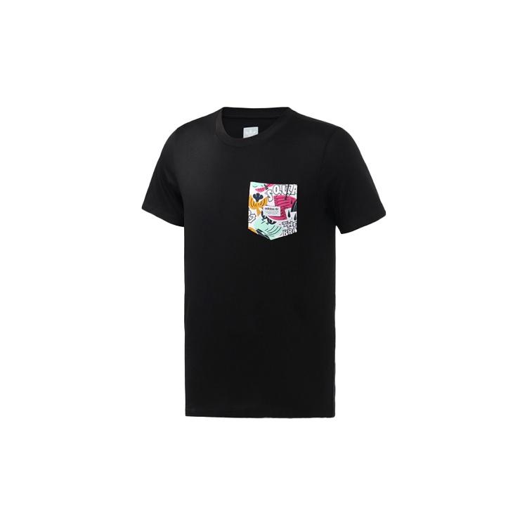 adidas originals Walker Pkt Pocket Short Sleeve Black Men s DU8340 M