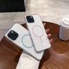 For iPhone 14/13 Case Compatible with MagSafe Clear Slim PC Phone Back Cover