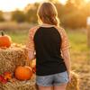 Women's Casual Halloween Printed Pullover T-Shirt Top