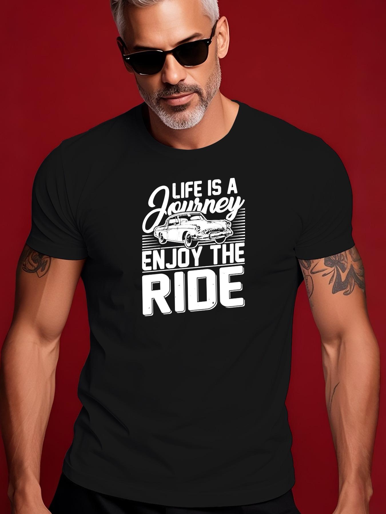 Vintage Tshirt Vintage Car Graphic Tshirt - Life is a Jo... XL