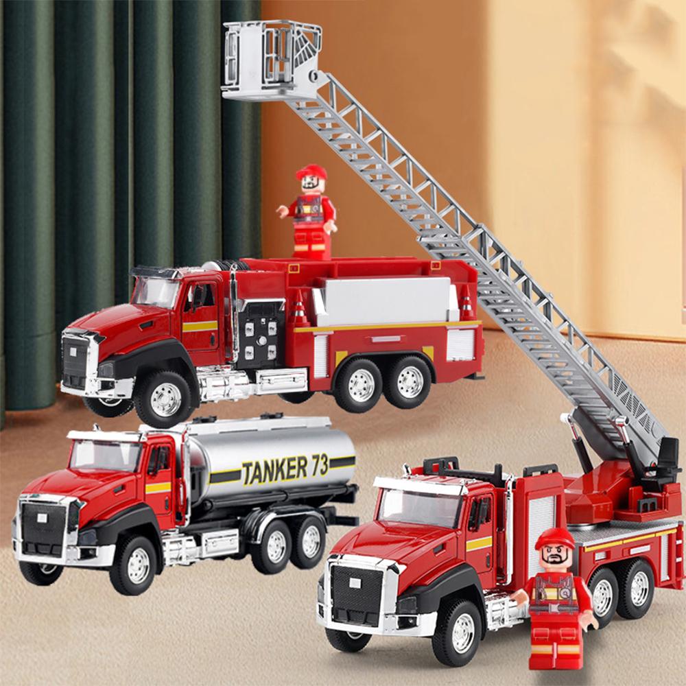 1/50 Modelová hračka pro hasičské auto ze slitiny série