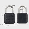 6 Digit Heavy Combination Lock Zinc Alloy Water Resistant Theft Proof Digital Keyless Password Locker Lock for Gym School Garage