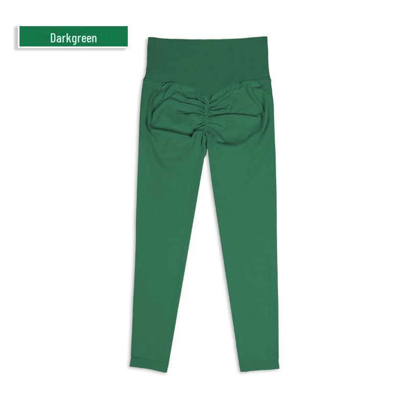 European & American DFYNE Seamless Yoga Fitness Trousers - Hip-Lifting, Tight Fit.