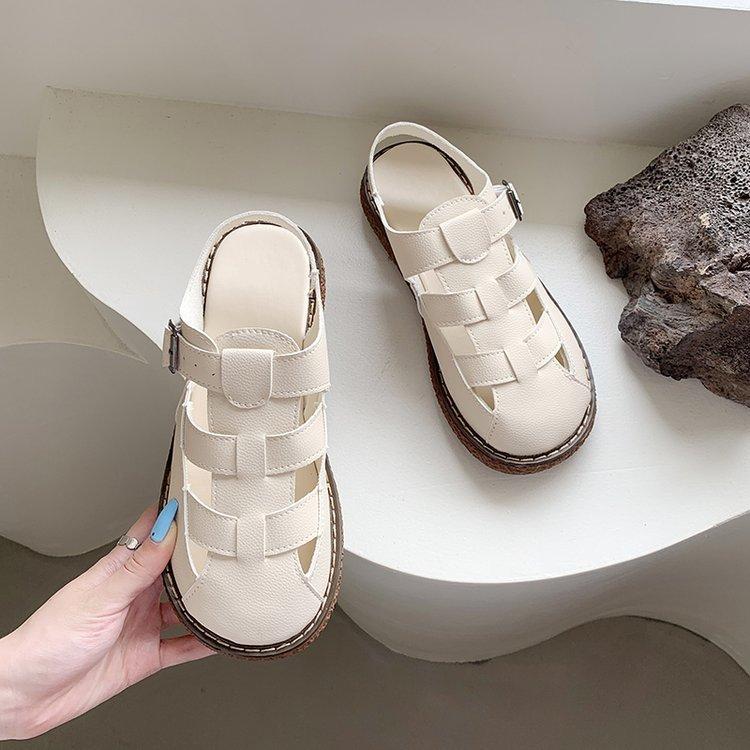Women's Toe Flat Sandals Roman Shoes