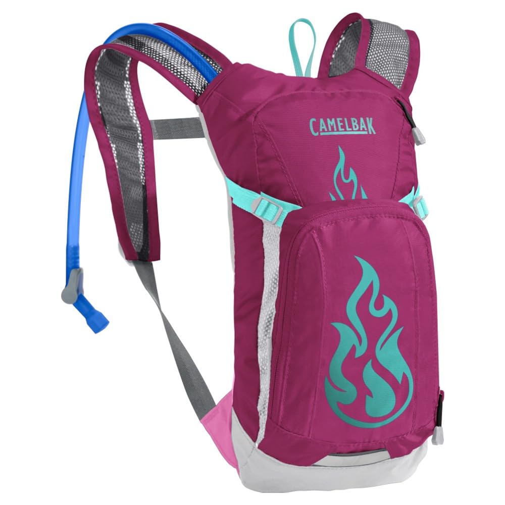

Camelbak Mini 3 Cycling Hydration Bag with CRUX Reservoir for Rouge Flame M.U.L.E. (1.5L) Kids,