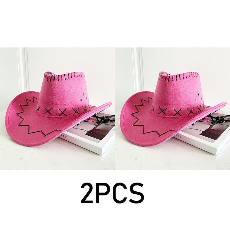 Braut Cowboyhut Chapeau Cowgirlhut Cowboy-Accessoires Cowboyhut Frau NZM02