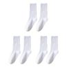 3/6 Paar Damen Crew Socken Nahtlose Sportliche Laufsocken Weiche Atmungsaktive Frotteesocken Lässige Mittelhohe Knöchelsocken