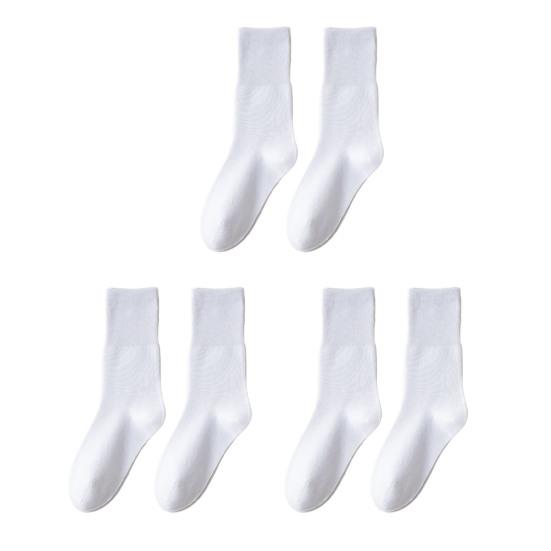 3/6 Paar Damen Crew Socken Nahtlose Sportliche Laufsocken Weiche Atmungsaktive Frotteesocken Lässige Mittelhohe Knöchelsocken