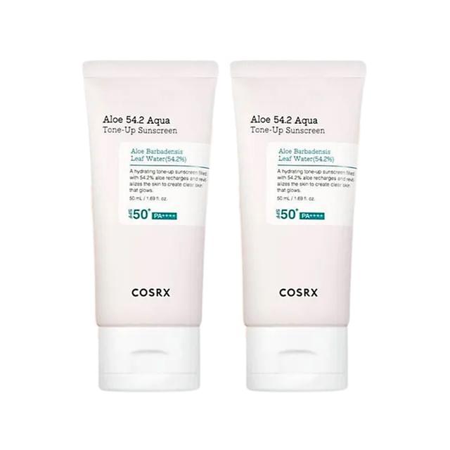 COSRX - Aloe 54.2 Aqua Tone-Up Sunscreen Bundle Set 2 pcs