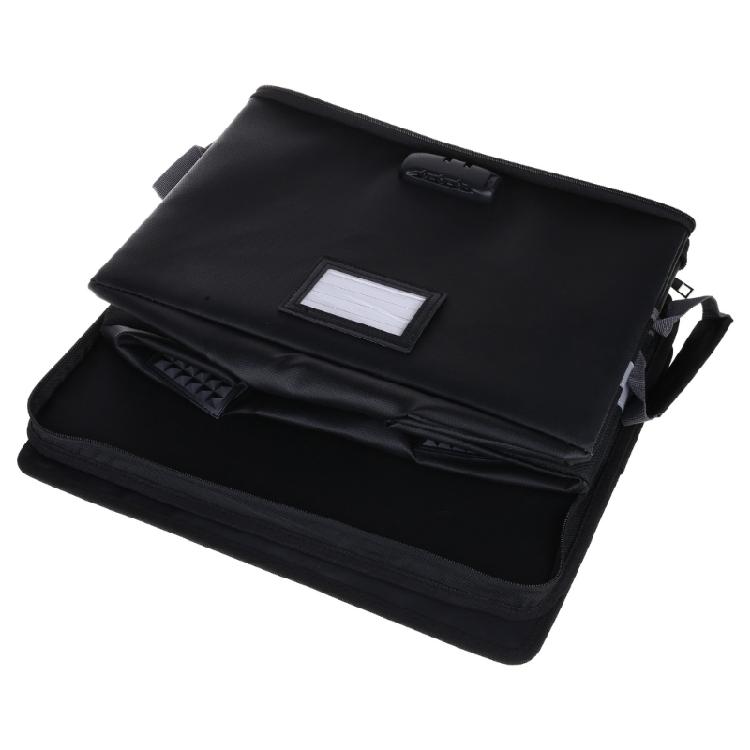 Foldable Fireproof File Box with Lock File Folder Organiser