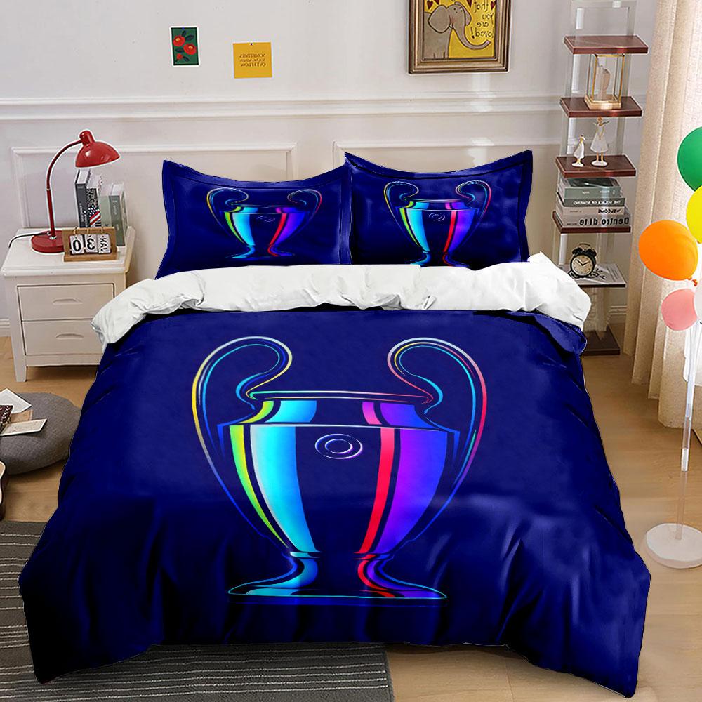 

Rainbow-colored trophy design. Bedding sets Duvet cover sets Duvet covers Pillowcases(1 * Duvet Cover 2 * Pillowcases, without duvet insert) 135x200cm