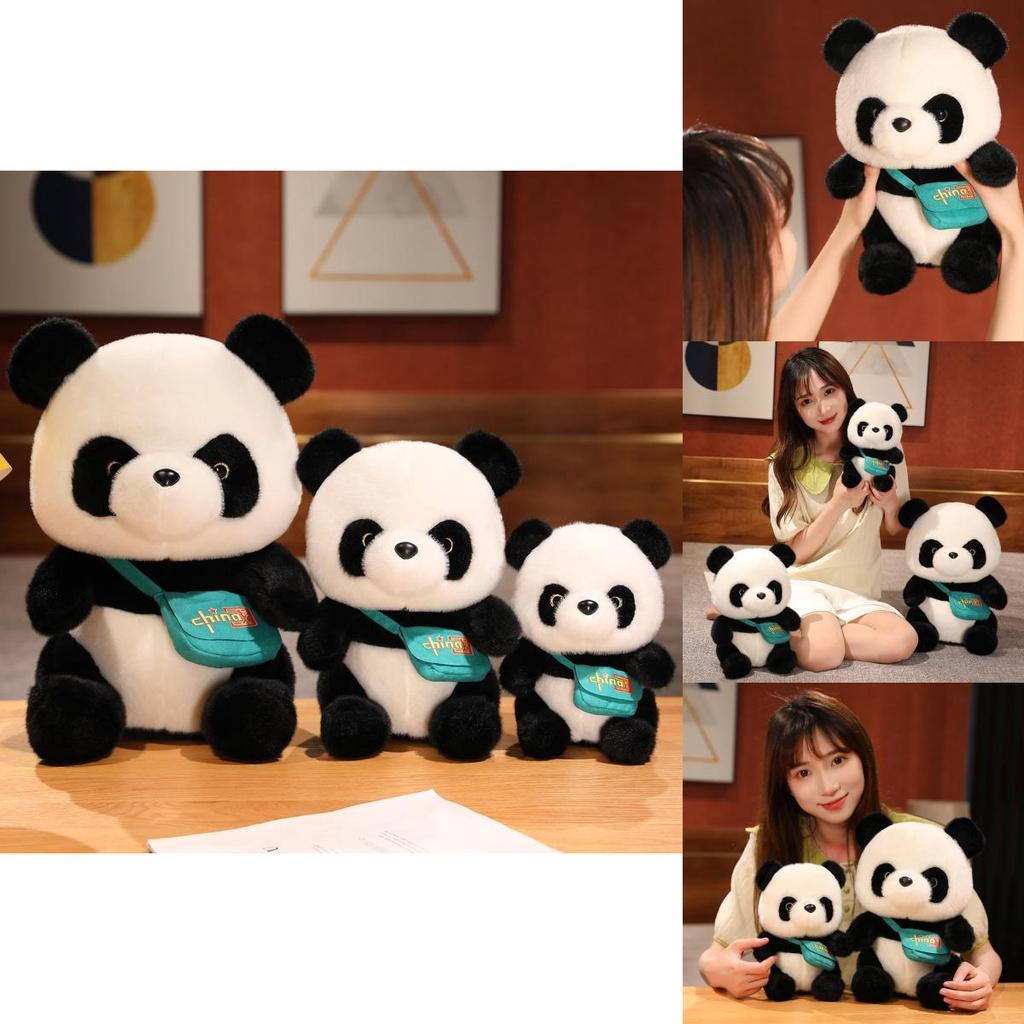 Panda Rucksack Plüschtier Panda Kissen Geschenke Für Kinder
