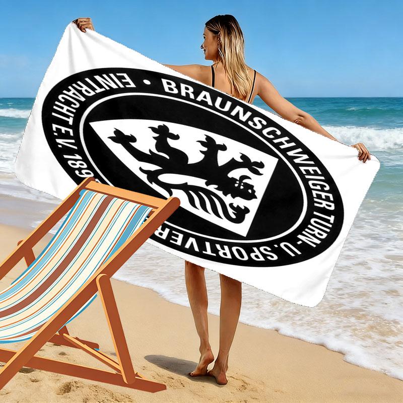 Eintracht Legacy Print Beach Towel, Large Soft Quick Dry Towel for Beach Camping Swimming
