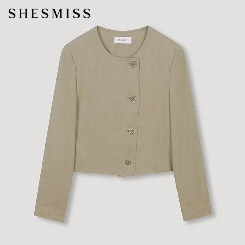 

Укороченная куртка She S miSS с боковыми пуговицами Swwjkn21710 Kh Khaki/55