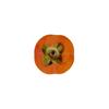 6pcs Orange Simulated Fruit Greeting Cards Peach Paper Peel Fruit Cards Best Wish Persimmon Holiday Blessings Cards