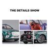 1/24 Bentayga SUV Alloy Car Diecasts & Toy Vehicles Car Model Sound and Light Pull Back Car Toys for Kids Gifts