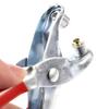 100pcs Prong Rings 4mm Buckle Buttons Metal Colour Pliers Snap Button Claw DIY Set Hand Pressure Plier Rivet Buckle Sew Tool