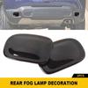 Smoked Rear Tailgate Fog Light Bezel Covers For Jeep Renegade 15-18 Accessories