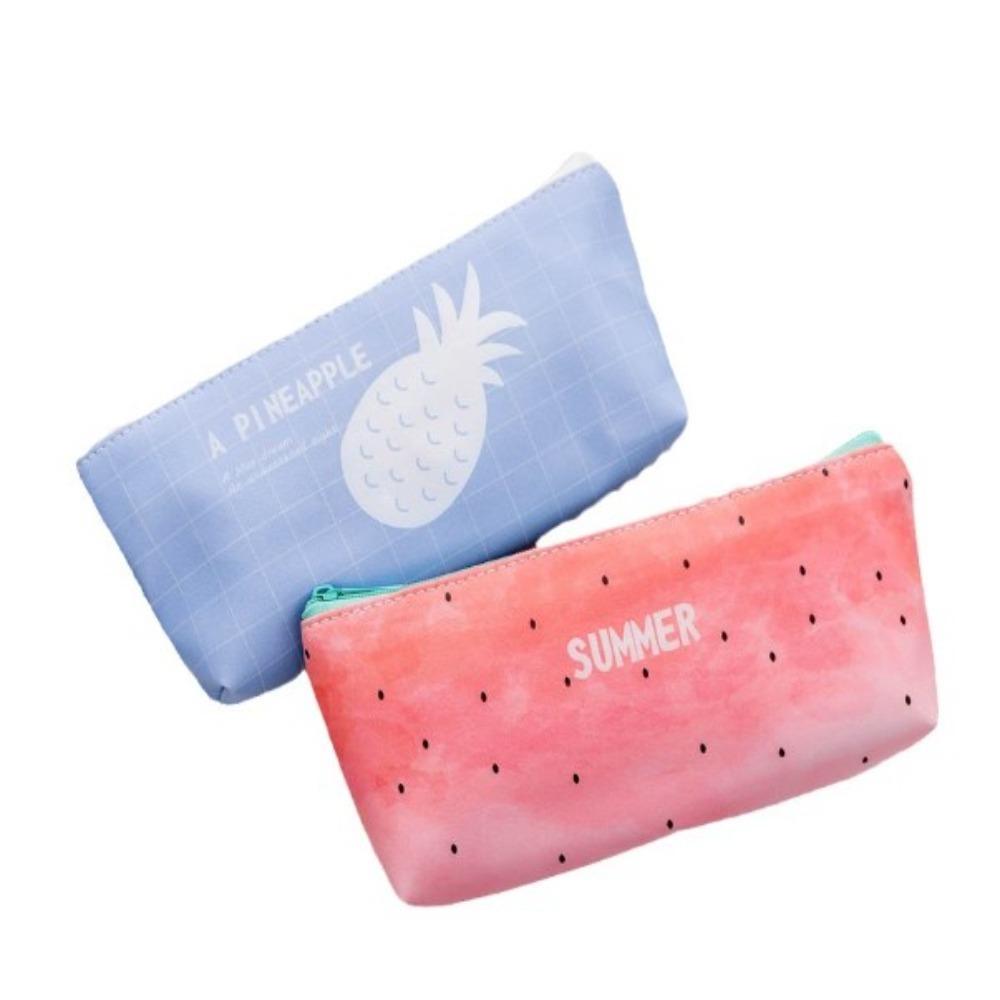 

Корейская версия, милый пенал с арбузом, большой емкости, корейские канцелярские принадлежности, пенал