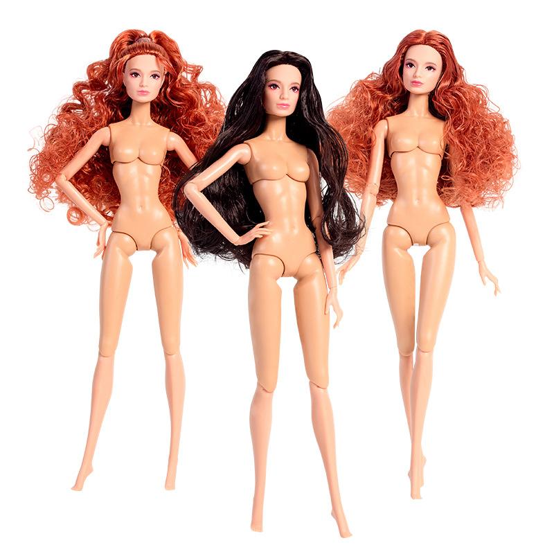Skin Normal Supermodel Doll Toy 1/6 Pp Model 32Cm Doll Toys 12 Joint Movable Body + Head Girl Dress Up Toys Collectible Gift