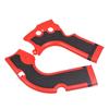 Frame Guard Protector Honda CRF250R CRF450R Off-Road Dirt Bike Plastic Skid Plate Cover Black Red