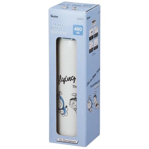 Skater Insulated Stainless Steel Mug, 480ml, One-Touch Open, "I'm Doraemon" Sanrio Design, STOT5-A