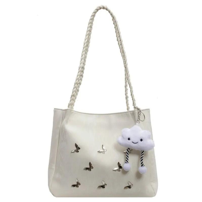 Women's Large-capacity 2025 New Bags, Autumn and Winter High-end College Students Commute To Class, Fashionable Handbags