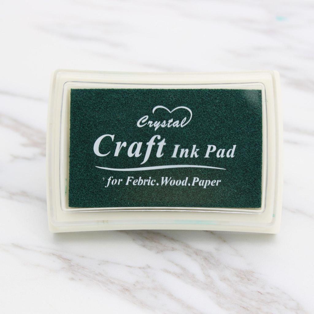 Colored Ink Pad for DIY Rubber Stamps, Children's Finger Painting, Calligraphy, and Journals