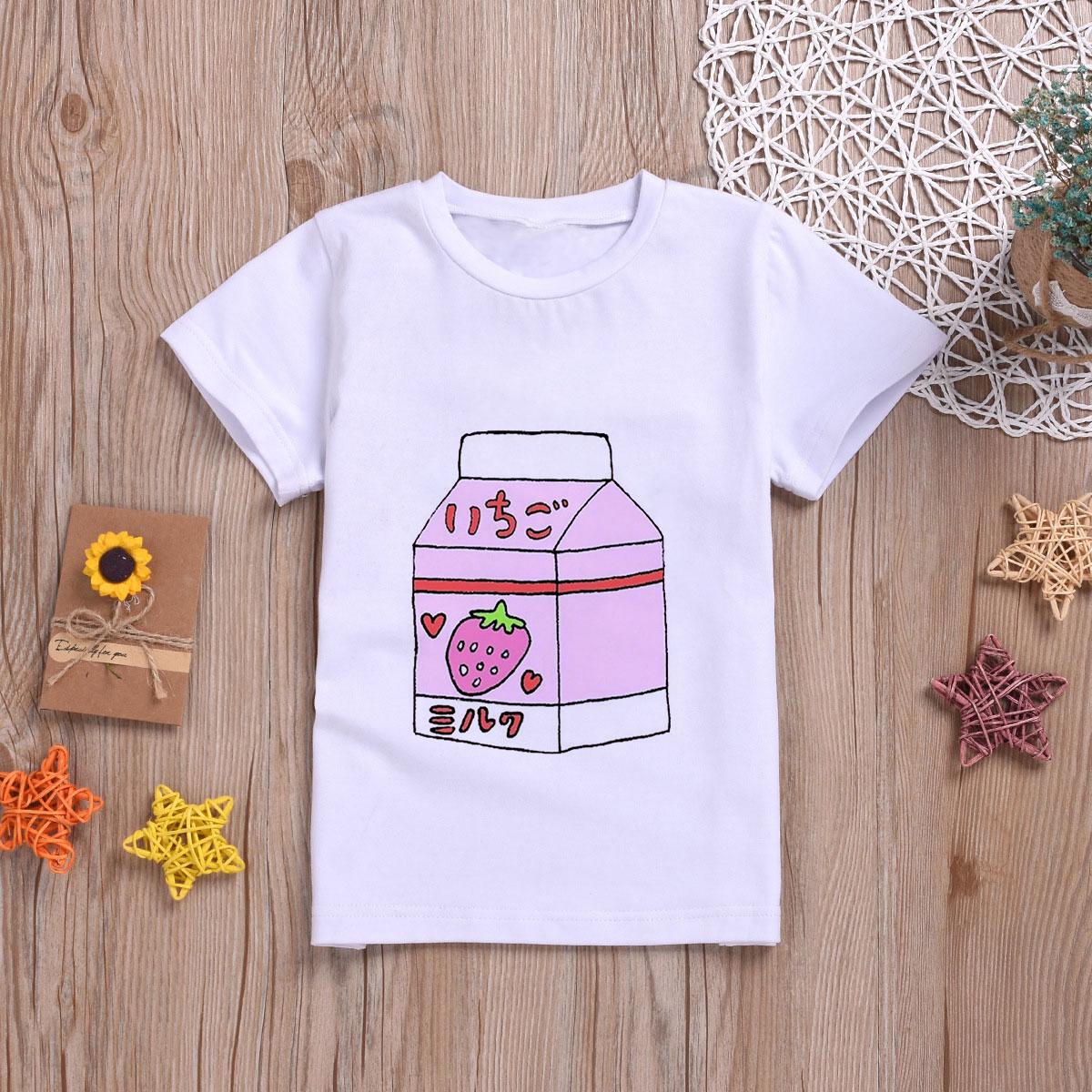 

Новая летняя детская футболка с короткими рукавами из мультфильма, 3 цвета, повседневные футболки для мальчиков, топы для девочек, футболка с цветами, детская одежда 2T(90)