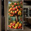 Diy Diamond Mosaic Peach Banana Large Size Diamonds Painting Full Drill Rhinestone Embroidery Fruit Tree Jewelry Cross Stitch Kits Wall Decor