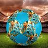1PZ Pallone da Calcio Messi Athletic Power taglia 5 Pallone da Calcetto PrahaColorato Per Tutte le Età Cucito a Macchina PVC Pronto per la Competizione Resistente Alto Rimbalzo