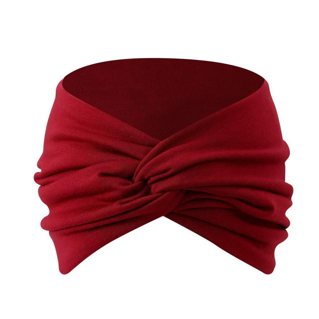 European & American Bohemian Print Sports Headband Hair Accessory
