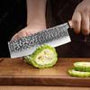 Handmade Forged Kitchen Knife Japanese Chef Santoku Knife Fruit Cutting Utility Knife Ideal for Cooking Knife and Accessories