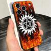 Supernatural SPN Babaite Soft Phone Case for iPhone 16 16E 17 Air 15 Pro Max 14 Plus 13 Mini 11 12 7 Black Cover Back Shell