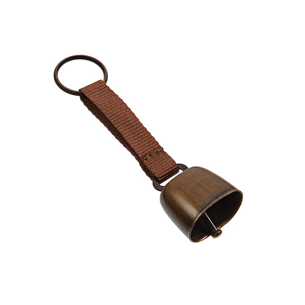 

Колокольчик для коровы с отслеживающим шумом, колокольчик для коровы в деревне с нейлоновым ремешком, принадлежности для ошейников для домашних животных коричневый