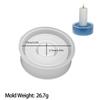 DIY Round Candle Holder Silicone Molds Star Heart Shape Plaster Resin Candlestick Mould Candle Accessories Tool Home Table Decor