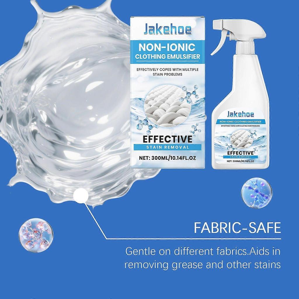 Clothing Stain Remover Spray - A Quick Cleaning Spray For Household Clothes To Remove Stains And Grease, And Rejuvenate With A Bright And Clean Look