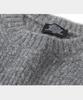 LETTERCOMO Heavy Rush Wool Round Knit Grey