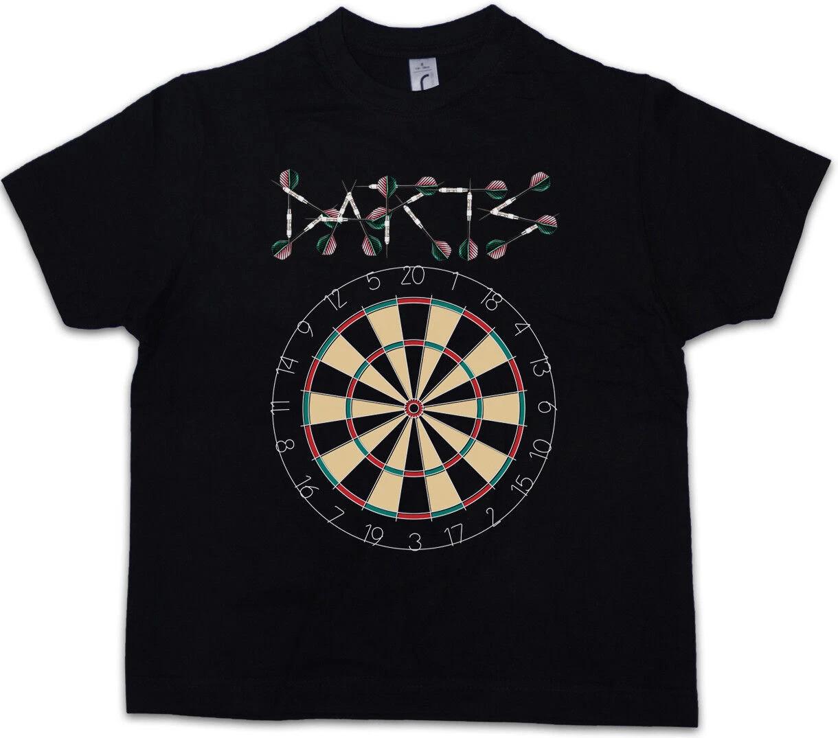 DARTS TARGET & ARROWS SPORT LOGO Kids Boys kids boys T-Shirt Phil Bar Taylor Professional 100
